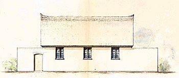 Riseley School in 1840 [AD3865/36]